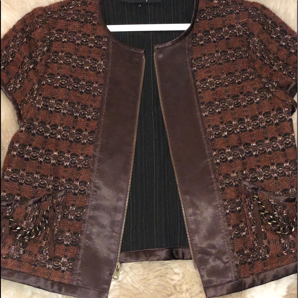 Short sleeve jacket